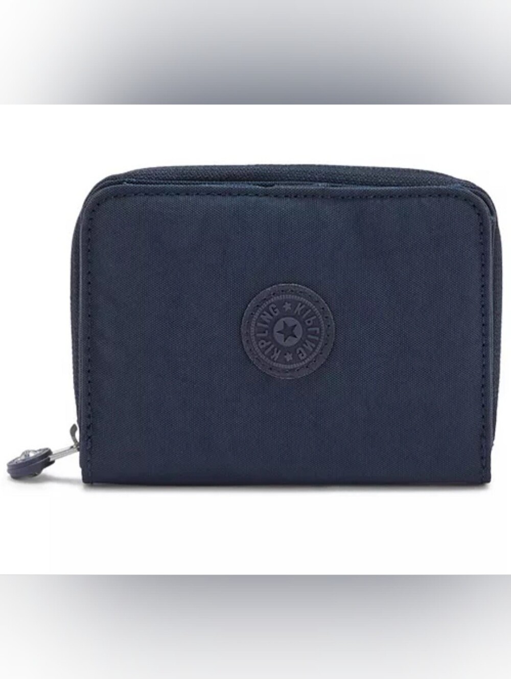 Kipling Money Love Nylon RFID Wallet - Navy Blue